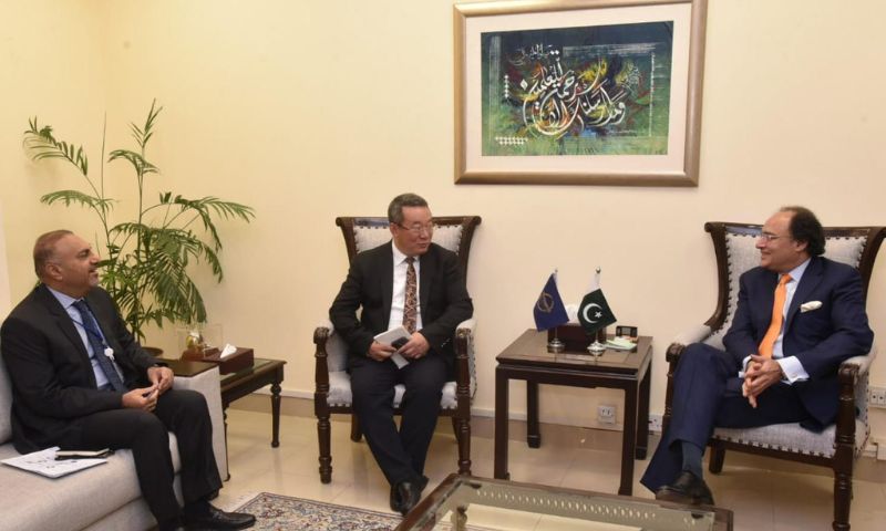 Asian Development Bank, ADB, Young Ye, Muhammad Aurangzeb, Pakistan, economic development in Pakistan, IMF,