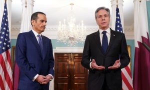 Blinken, Hamas, Israel, Gaza, Palestinian, Humanitarian Crisis, Qatar, Prime Minister, Mohammed bin Abdulrahman Al-Thani, Washington, Cairo, Ceasefire, US Secretary of State Antony Blinken