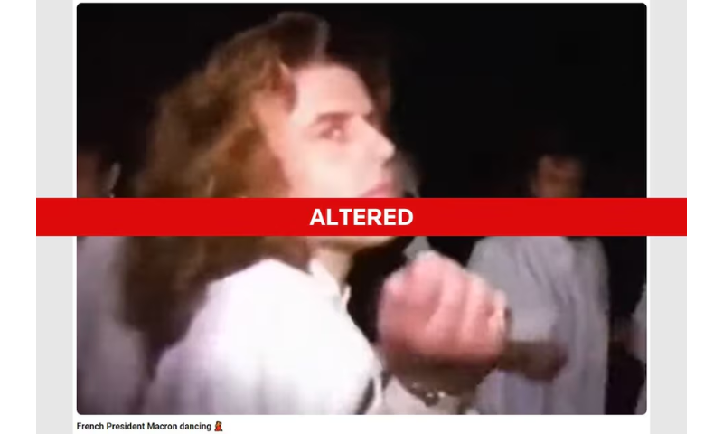 Fact Check: President Macron’s Dancing Footage