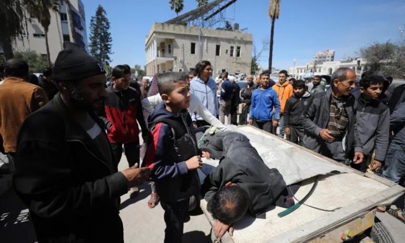 Gaza, Ceasefire, Israeli Forces, Rafah, Palestinians, Health Ministry, Aid, Trucks, Antonio Guterres, Egyptian, Border, Gaza City