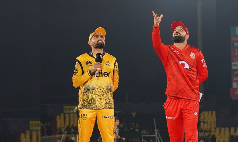 PSL 9, Peshawar Zalmi, Toss, Bowl, Islamabad United, Babar Azam, Shadab Khan, Saim Ayub, Colin Munro, Alex Hales