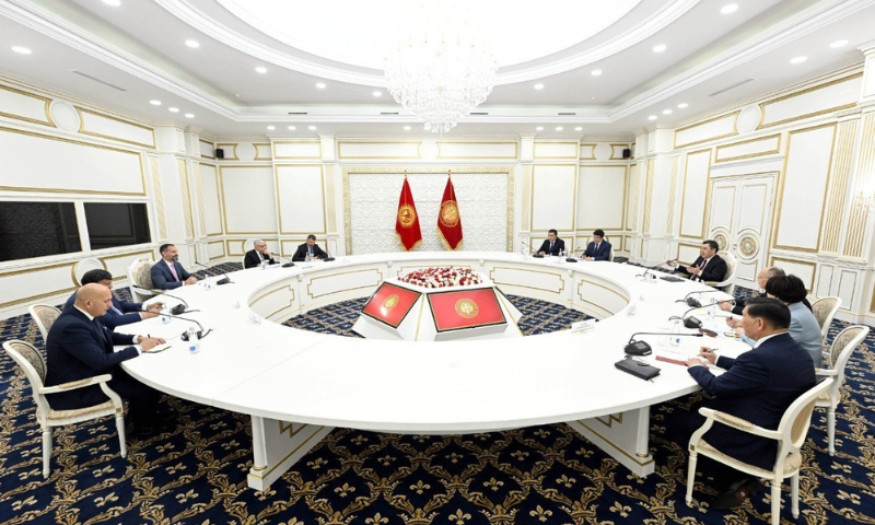 Prince Rahim Aga Khan Kyrgyzstan President Japarov 1