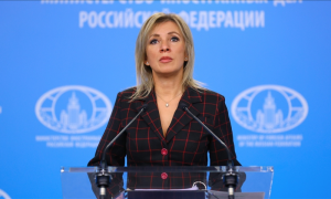 Russian Foreign Ministry spokeswoman Maria Zakharova