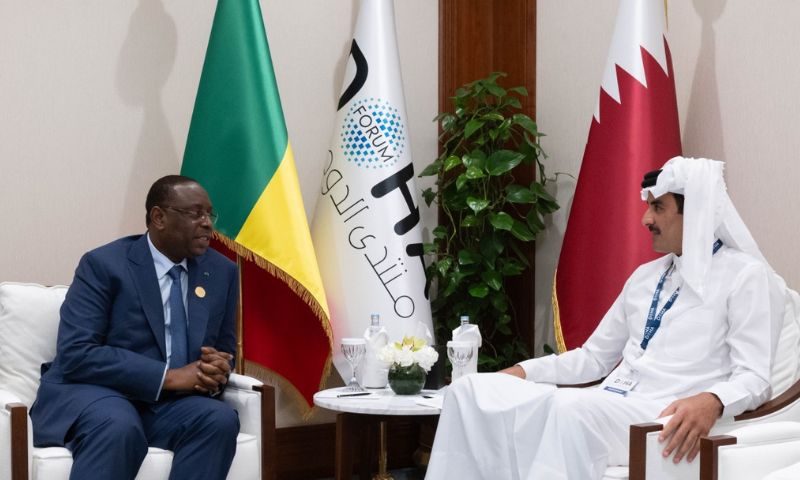 Qatar Amir, Sheikh Tamim bin Hamad Al-Thani, Senegal, Macky Sall, Gas Exporting Countries Forum,