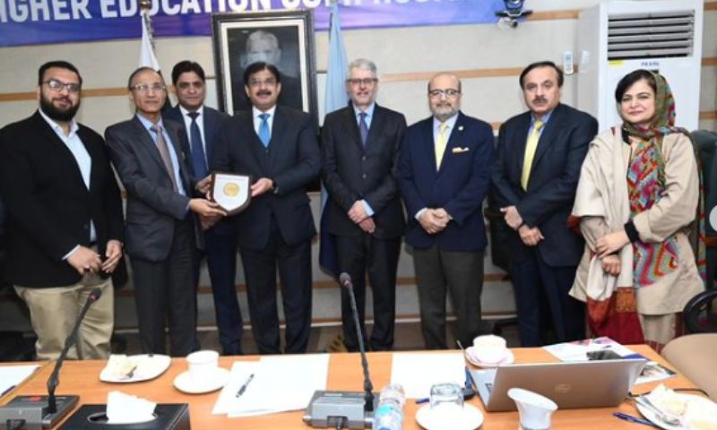 University of Sussex, Delegation, HEC, Higher Education Commission, UK, technology, British, development