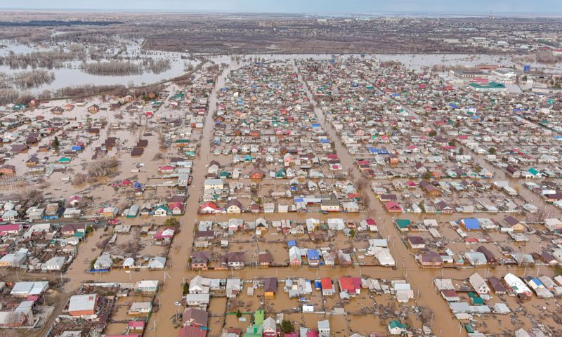 Russian, Flood, Orsk, Dam, Weather, Kazakhstan, Emergency Situations Minister, Ural River, Siberia, Floods,