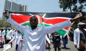 Kenya, health, strike,