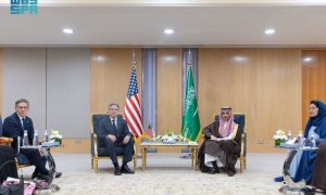 Blinken Arrives in Kingdom of Saudi Arabia (1)