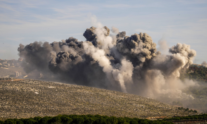 Hezbollah Launches Drone Attacks on Israeli Bases in Retaliation for Fighter's Killing