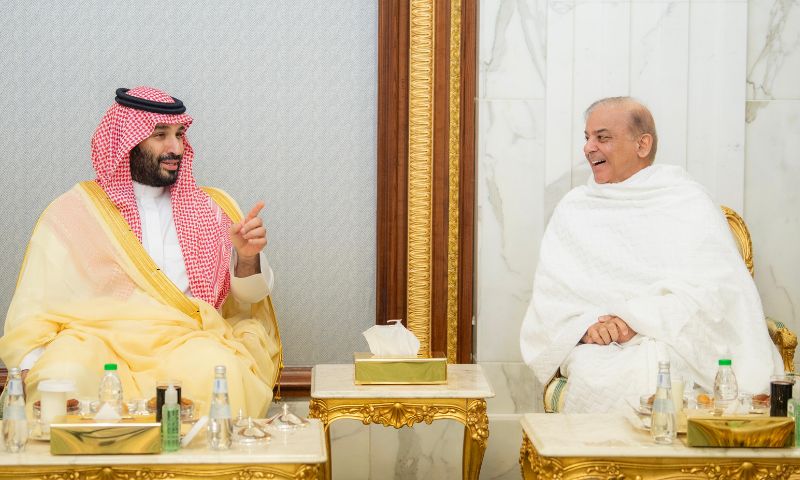 Pakistan, Saudi Arabia, Kingdom of Saudi Arabia, Makkah, Prime Minister, Shehbaz Sharif, Gaza, Palestine, East Jerusalem, Crown Prince Mohammed bin Salman