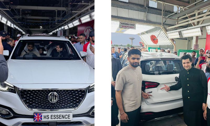Peshawar Zalmi, Javed Afridi, Babar Azam, MG car, Pakistan Super League, PSL, New Zealand, 