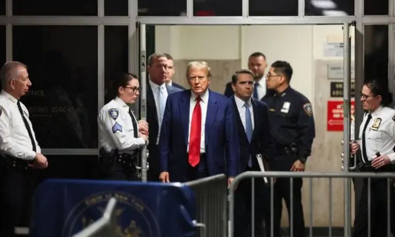 TRUMP, US, VOTE, COURT, JURORS, POLITICS,
