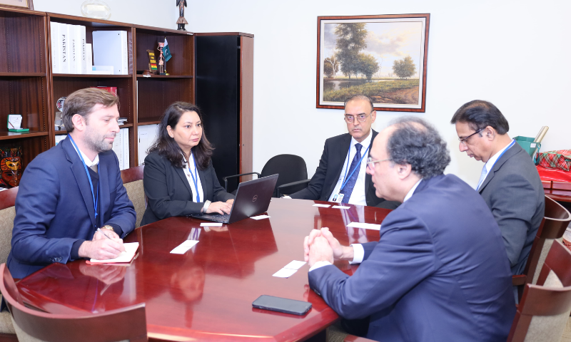 Pakistans Finance Minister Meets Representatives of SP Global Fitch Ratings 2