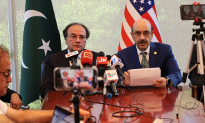 Pakistans Finance Minister Meets Representatives of SP Global Fitch Ratings