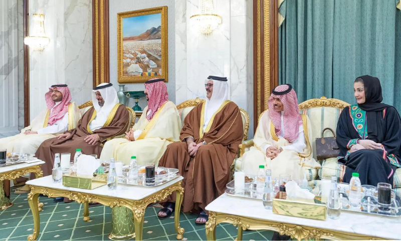 Saudi Crown Prince Receives Prime Minister of Pakistan 1