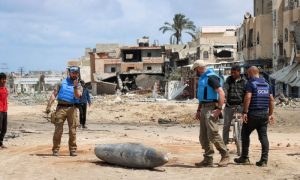 UN, Gaza, Bombs, School, Palestinians, Khan Younis, United Nations, UNRWA, Water, Clean, Gaza Strip