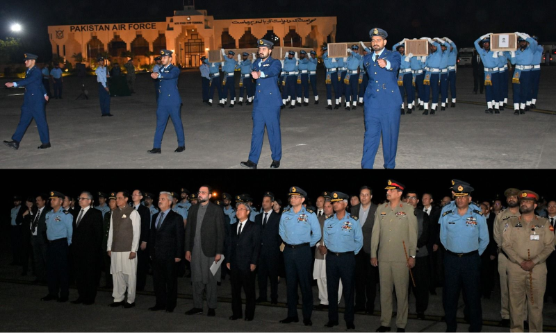 Wreath laying Ceremony Held for Chinese Engineers at Noor Khan Airbase 3
