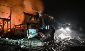 Russia, Drone, Attack, Ukrainian, Infrastructure