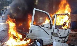 Syria, Damascus, Daraa Province, Sanamayn, Blast, SANA News Agency, Militias,