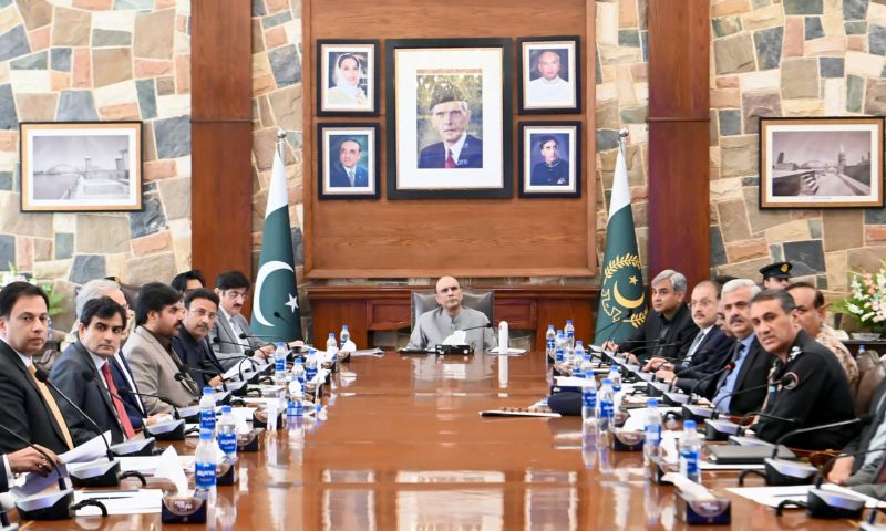 Pakistan's President, Asif Ali Zardari, Chief Minister’s House, law and order situation, Sindh, kidnapping, street crimes, Karachi, Chinese Nationals,