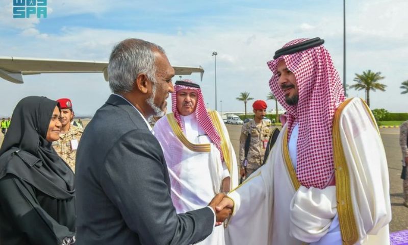 MALDIVES, PRESIDENT, MADINAH, VISIT, KSA, MUIZZU