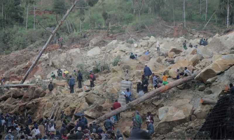 Papua New Guinea Evacuating 7900 People Under New Landslide Threat 2