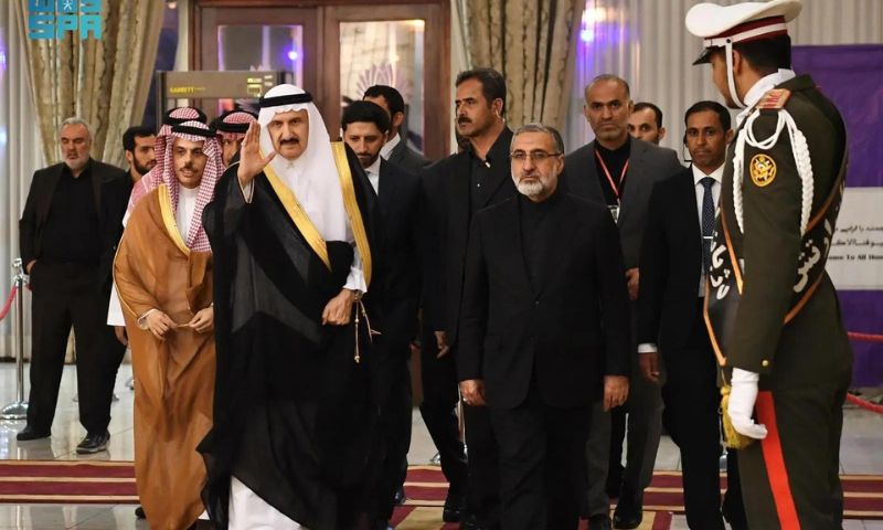 Saudi FM Conveys Leaderships Condolences over Death of Iranian President FM 1