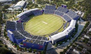 World Cup Cricket Square Arrives in New York