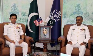 Malaysia, Chief of Royal Malaysian Navy, Admiral Tan Sri Abdul Rehman Bin Ayob, Pakistan Navy, Islamabad, Naval Chief Admiral Naveed Ashraf,