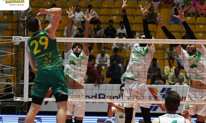 Pakistan, Sweeps, Australia, Volleyball, Pakistan Sports Complex, Liaquat Gymnasium, Islamabad