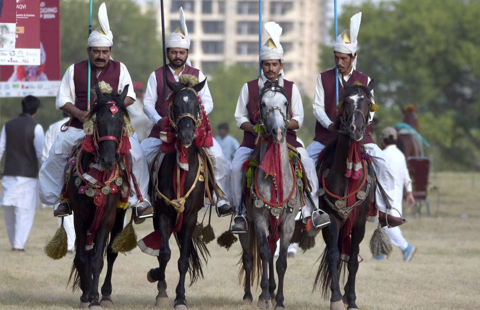 Tent Pegging 