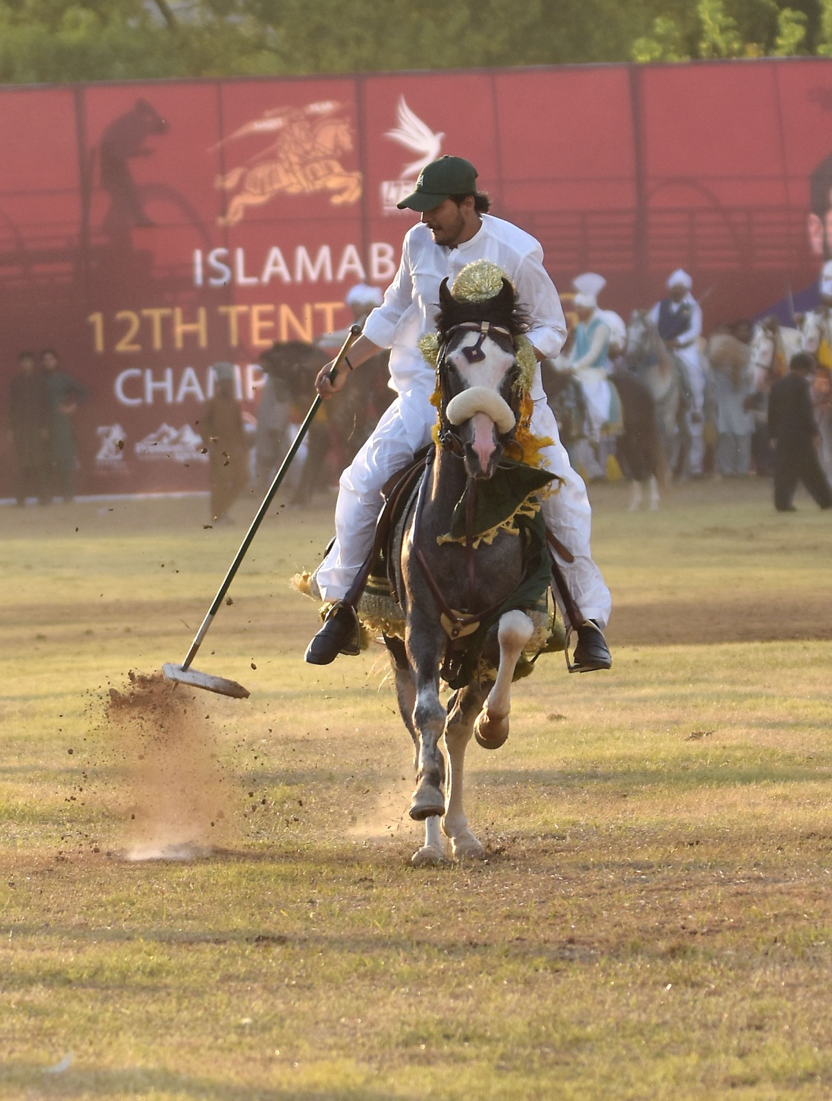 Tent Pegging 