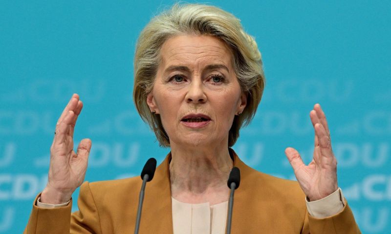 Ursula von der Leyen, EU, Brussels, European Union, European Commission, Greek, Prime Minister, German Chancellor, Olaf Scholz, French President Emmanuel Macron