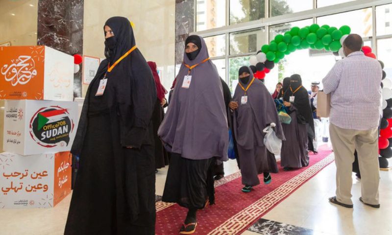 First Group of Sudanese Pilgrims Arrives in Makkah Report
