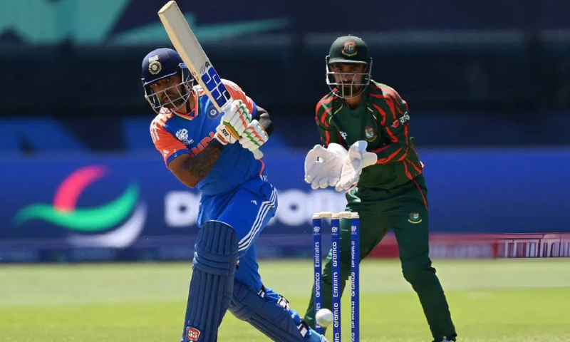 India Beat Bangladesh by 50 Runs in T20 World Cup 2024 Super 8 Match 2