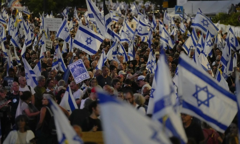Israeli Anti Government Protests Rock Netanyahus Administration