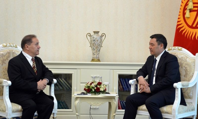 Kyrgyzstan President Awards Hungarian Ambassador with Dostuk Order