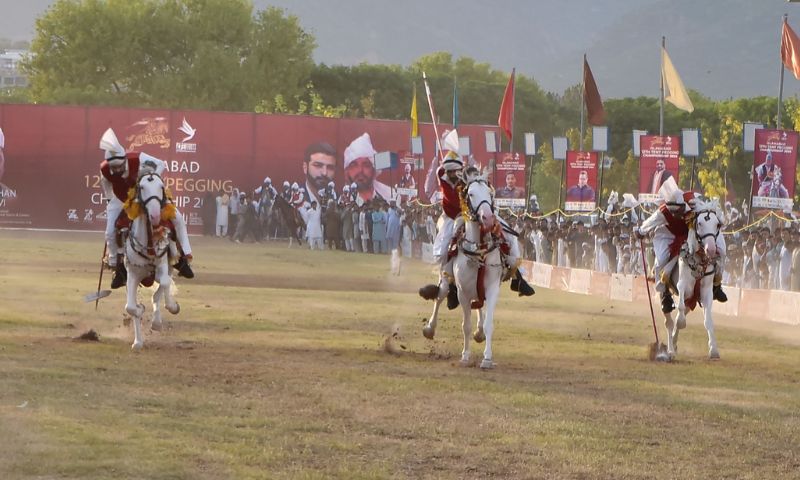 Tent Pegging