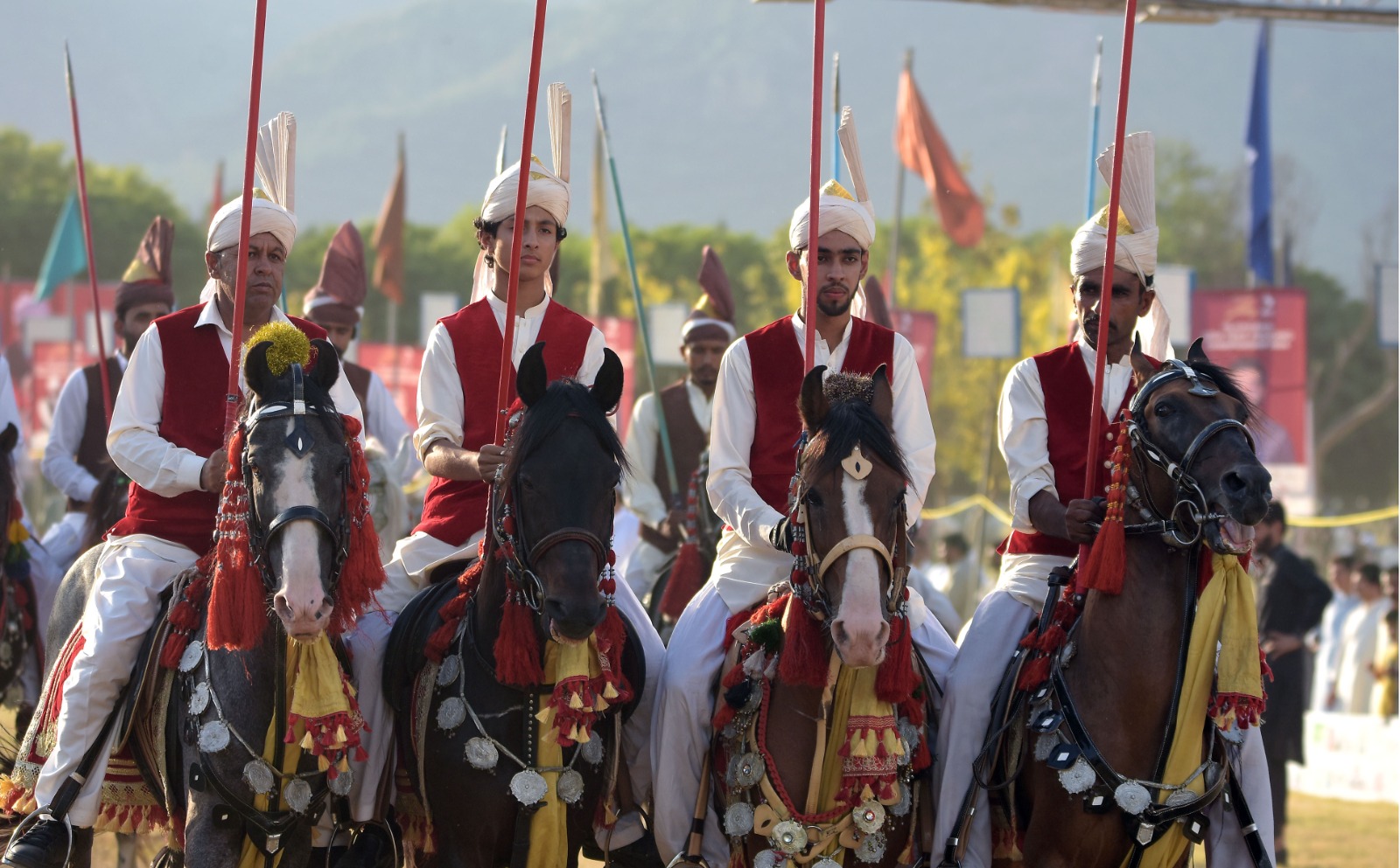 Tent Pegging 