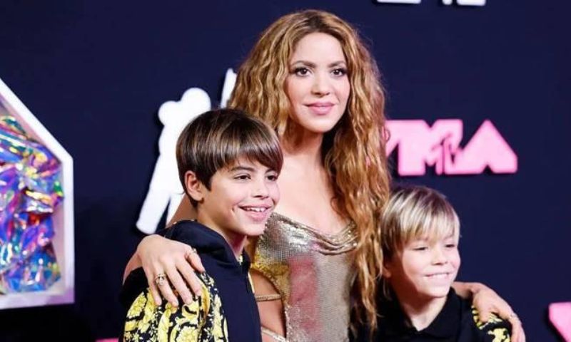 Shakira Recalls her Sons' First Day at American School