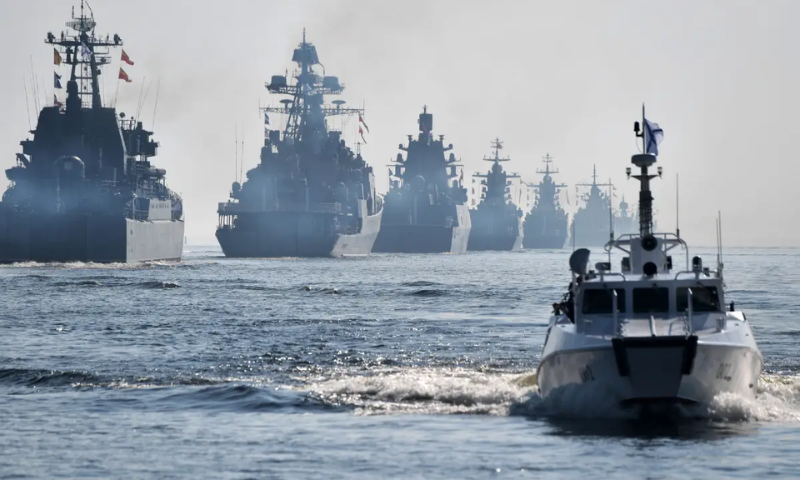 China Russia Conduct Joint Naval Patrol in Northern Western Pacific 2
