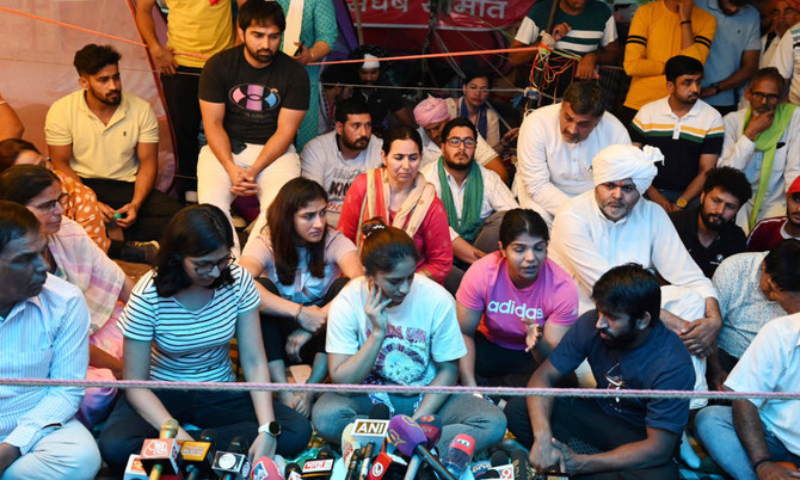 Rights Group, India, Athletes, Wrestlers, Sexual Abuse, Olympics, Sports, Wrestling Federation of India, Brij Bhushan Sharan Singh
