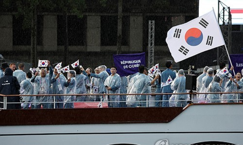 S Korea, N Korea, Olympics Opening Ceremony