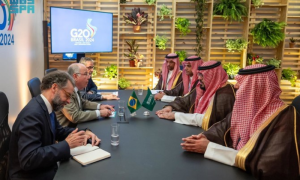 Saudi Arabia, Minister of Economy and Planning, Faisal bin Fadel Al-Ibrahim, Mohamad Maliki Osman, Group of Twenty, G20, Brazil,