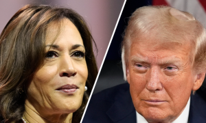 Harris, Trump. Young, Voters