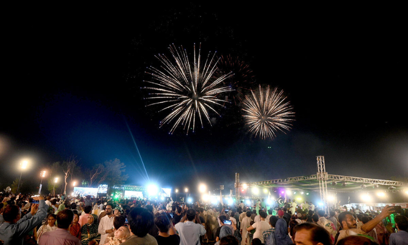 ICT Lights Up I Day with Historic Celebrations At F-9 Park