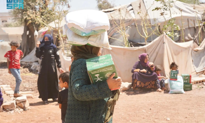 KSrelief, Food Baskets, Health Kits, Syria