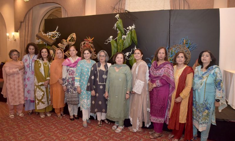 Floral Art Society of Pakistan, FASP, Magnolia Chapter, Islamabad, Meeting, Annual General Meeting