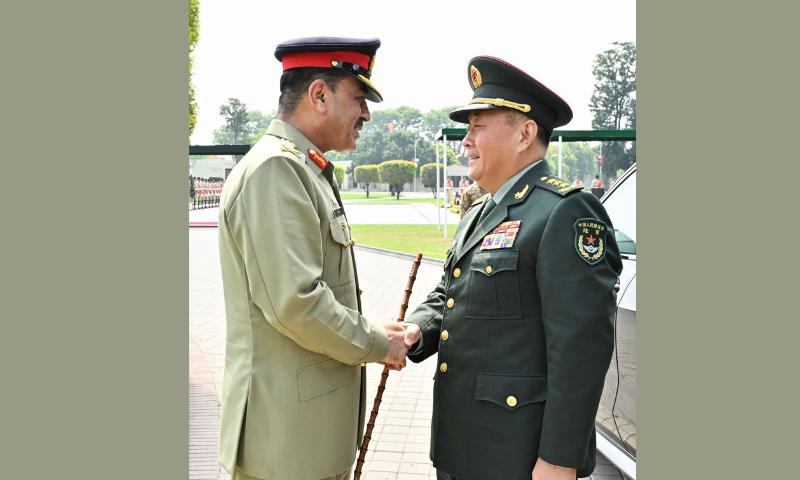 Pakistan, People's Liberation Army, General Li Qiaoming, Pakistan’s Army Chief, General Syed Asim Munir, General Headquarters