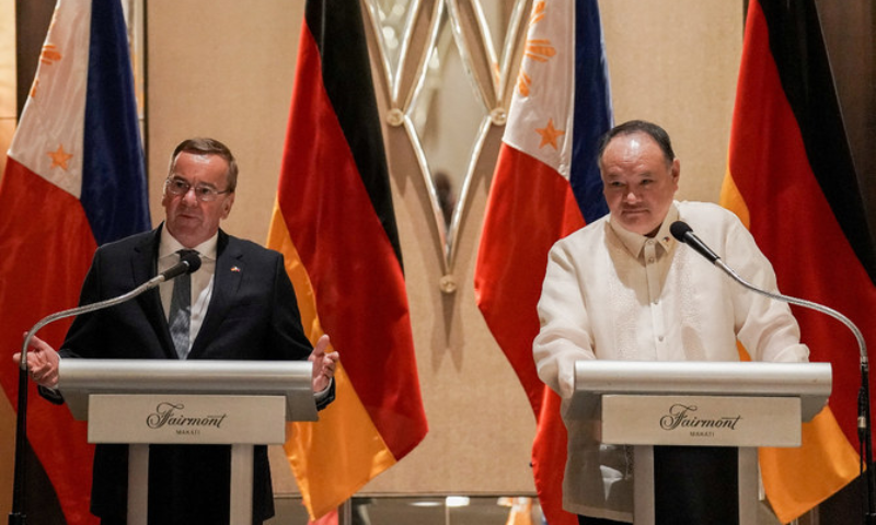 Germany, China, Philippines, South China Sea, Defense Minister,
